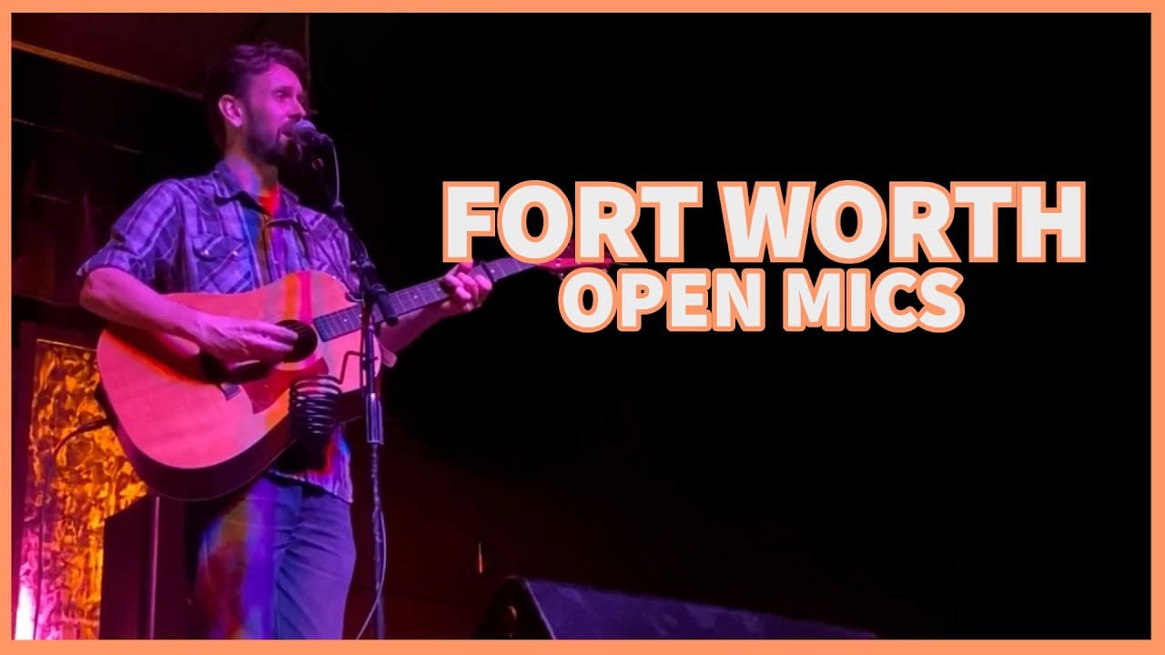 Uncovering Fort Worth's Music Open Mic Scene (Texas Vlog)
