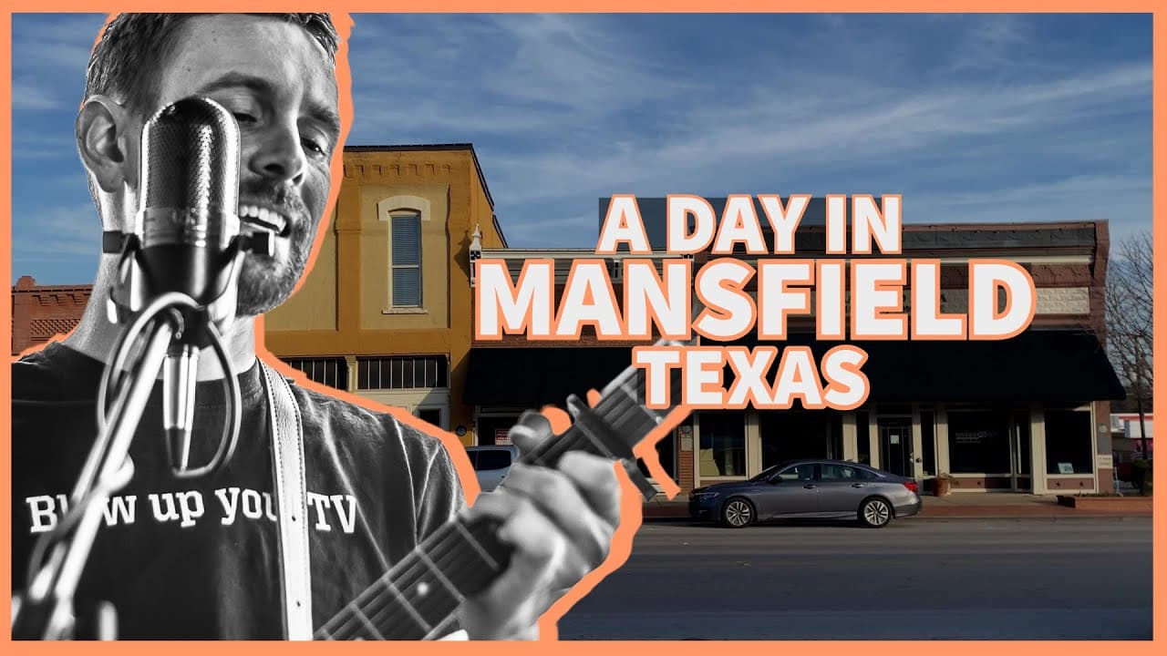 A tour of Mansfield, Texas (Dallas suburb vlog)