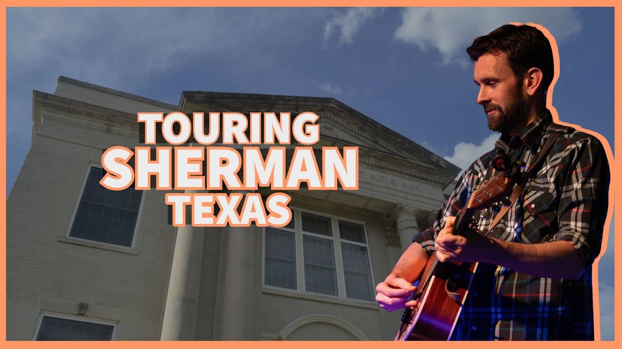 Sherman, Tx Travel Vlog – Town Square, Jazz Museum & My Live Music Gig