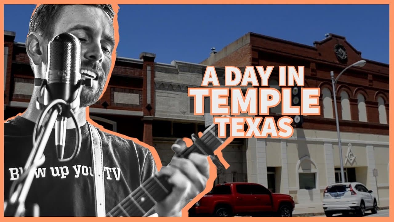 Temple Tx: A walk around a historic railroad town near Austin