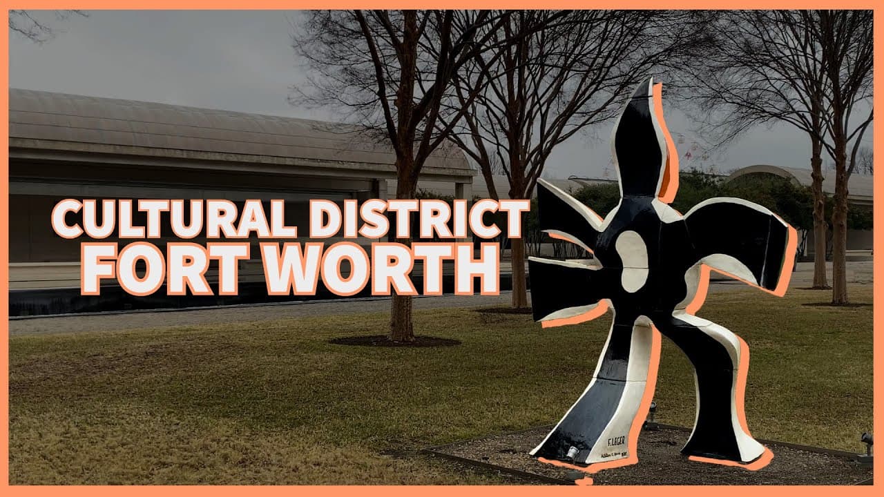 Fort Worth Cultural District Walking Tour: Museums, Art, and More (Texas Vlog)