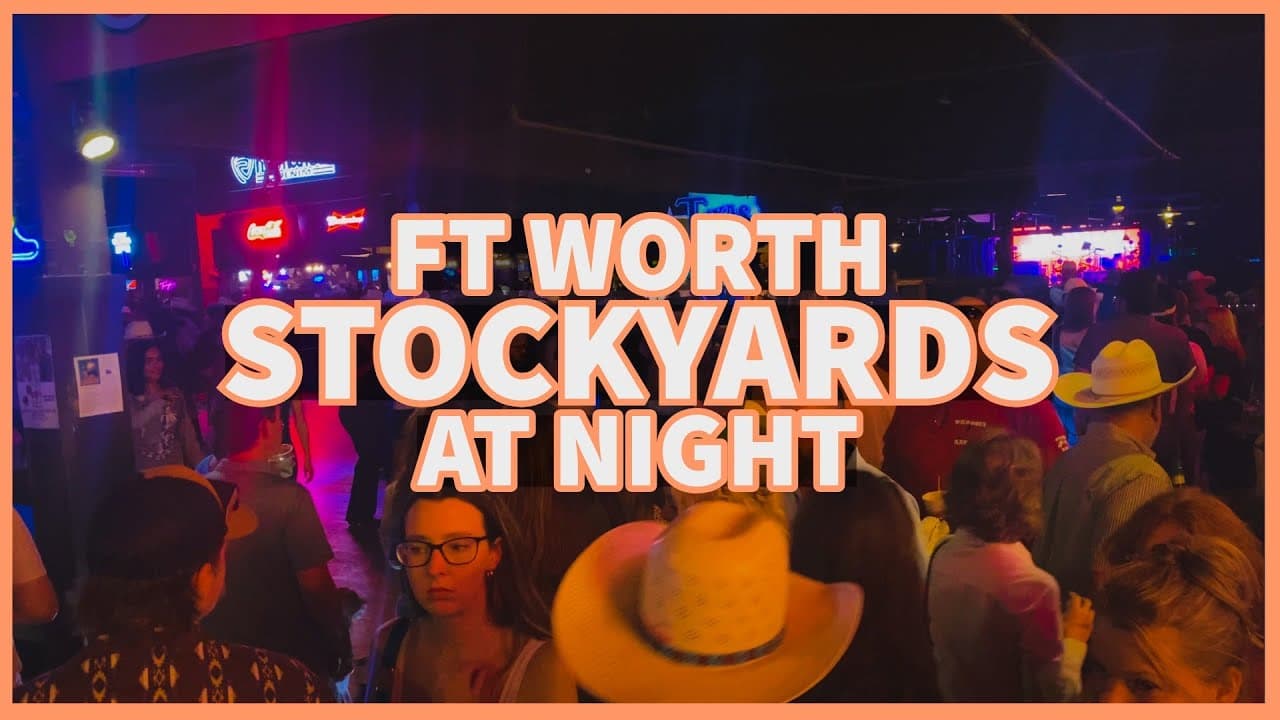 Ft Worth Stockyards: What happens at night?