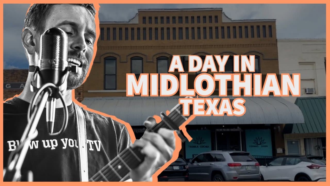 Midlothian, Tx Tour: Exploring a Growing Dallas Suburb - Live Music & Historic Downtown