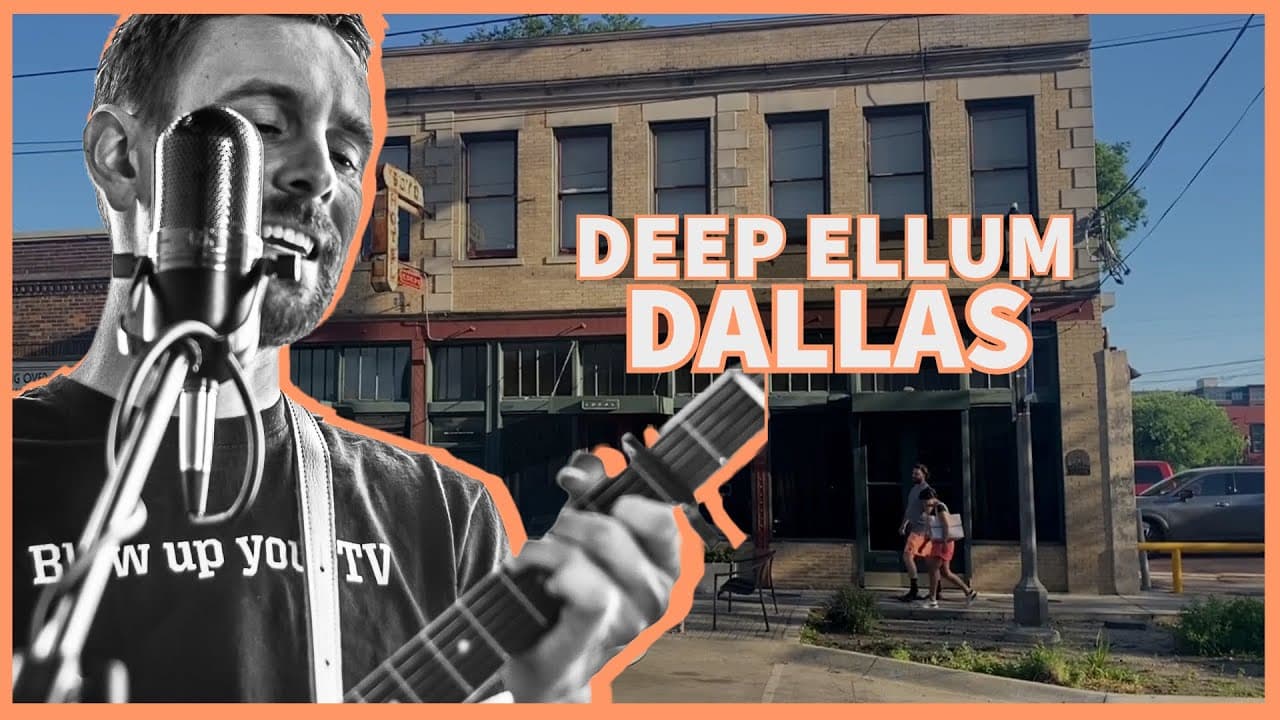 A walking tour of Deep Ellum Historic District, Dallas, Texas