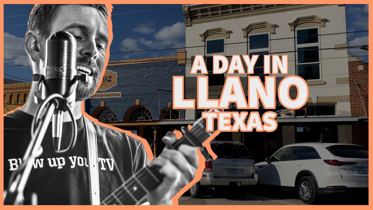 A tour of Llano, Texas (Texas Hill Country Road Trip Vlog)