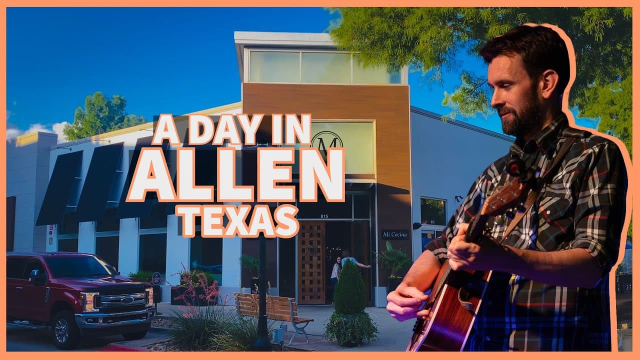 Allen, Tx: A walk around a growing Dallas suburb (restaurants, shopping and more)