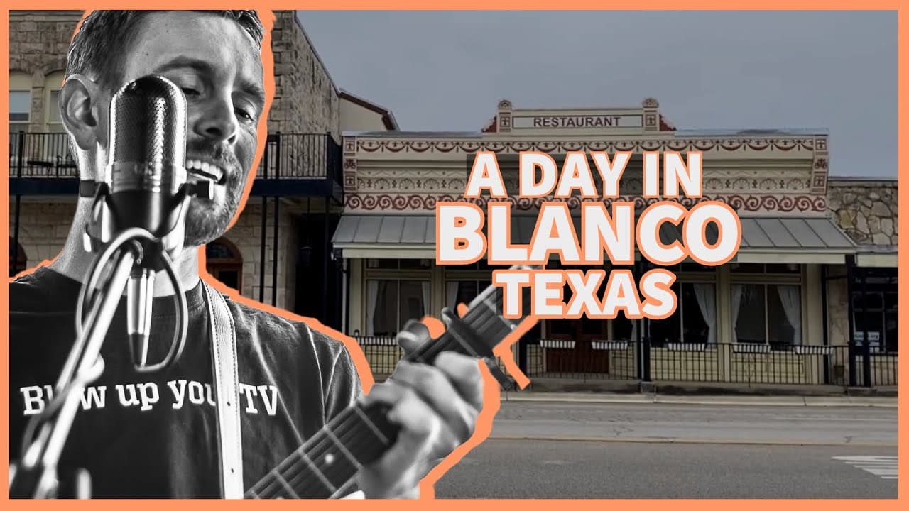 A tour of Blanco, Texas (Texas Hill Country Road Trip Vlog)