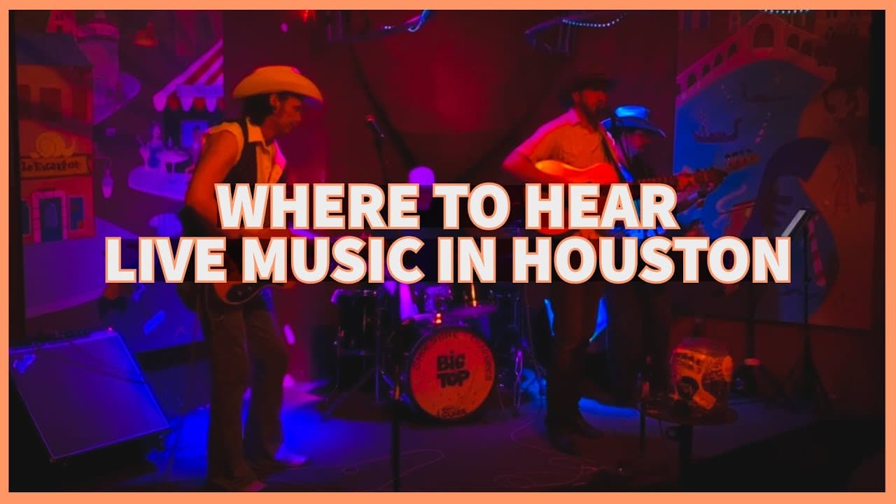 Where to hear live music in Houston, Texas