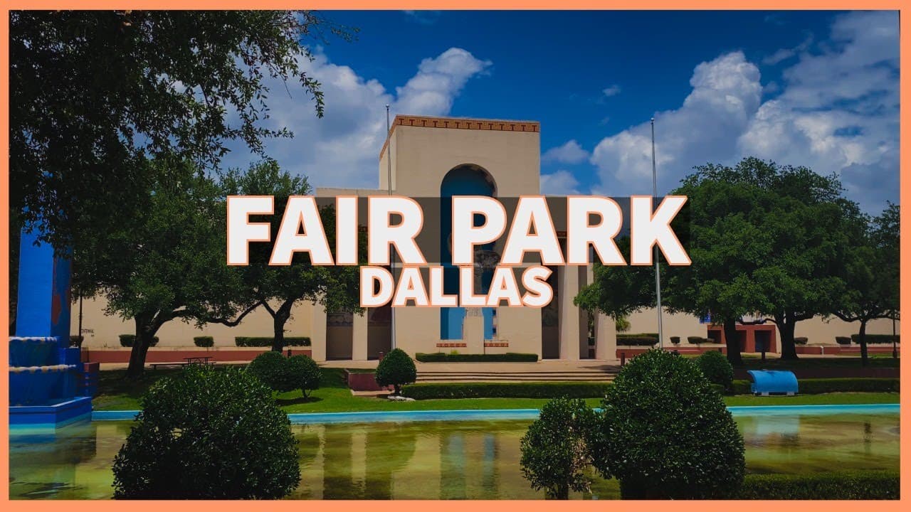 Fair Park, Dallas: Walking around the location of the State Fair of Texas