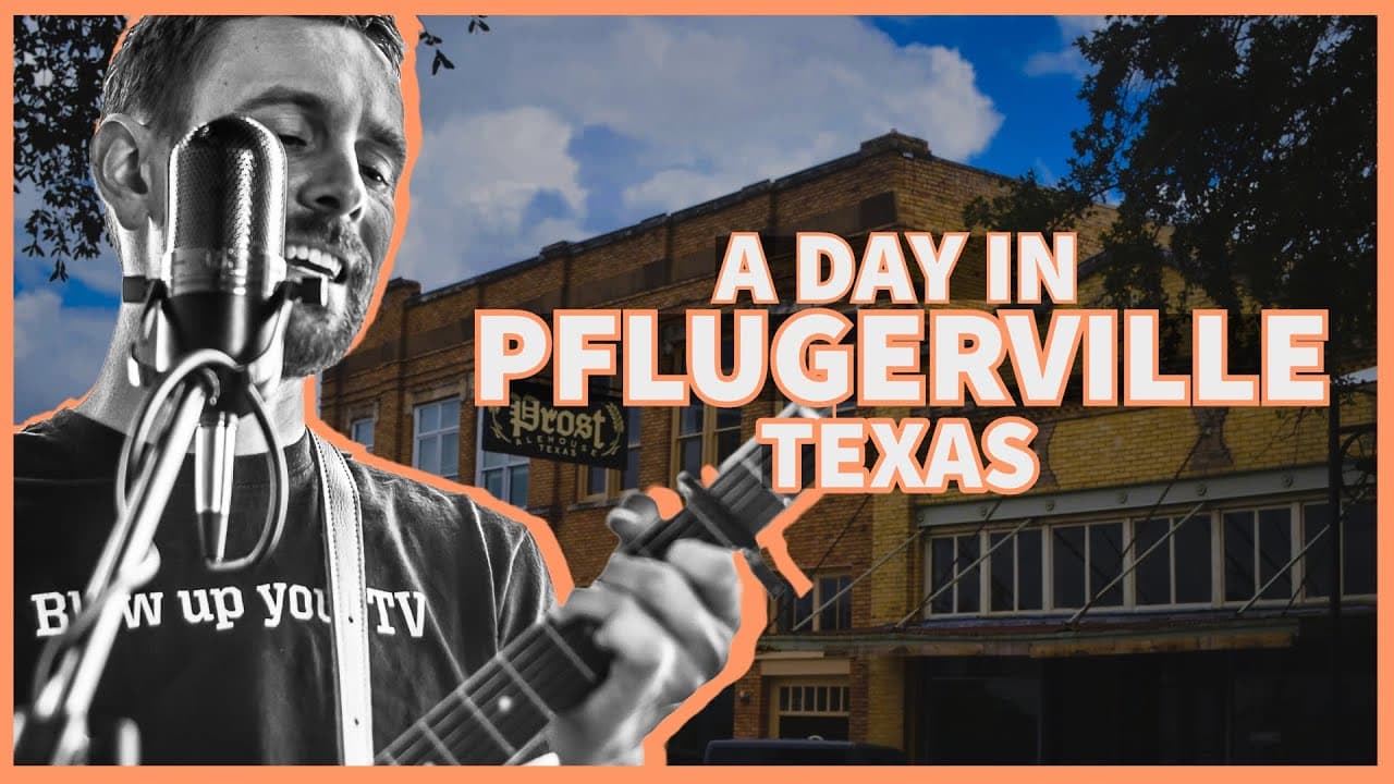 City of Pflugerville, TX: Exploring Downtown (Food, Beer & Murals) and Lake Pflugerville