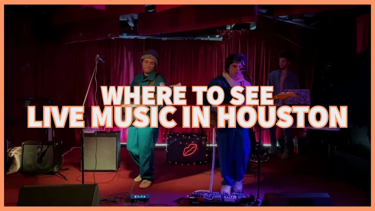 Where to see live music in Houston, Texas