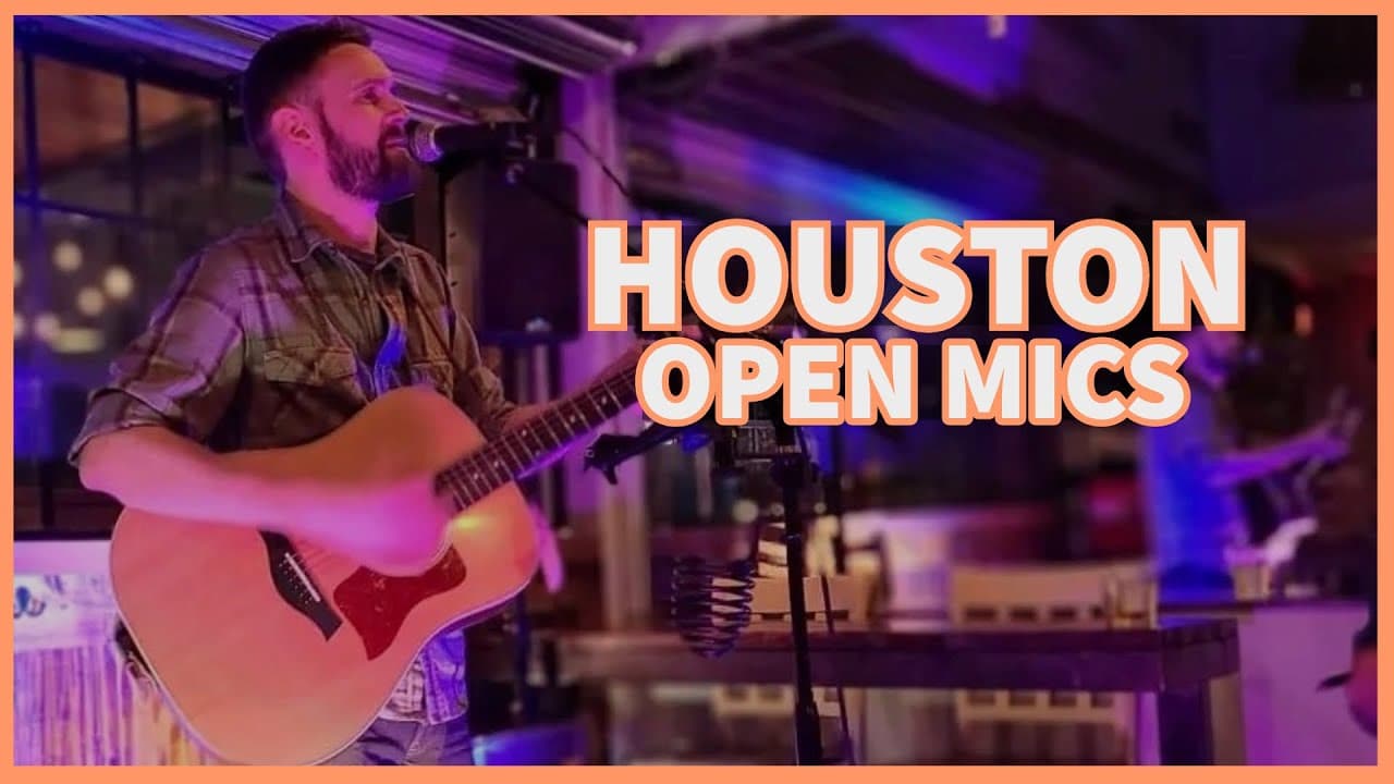 The open mics of Houston, Texas (Houston music scene vlog)