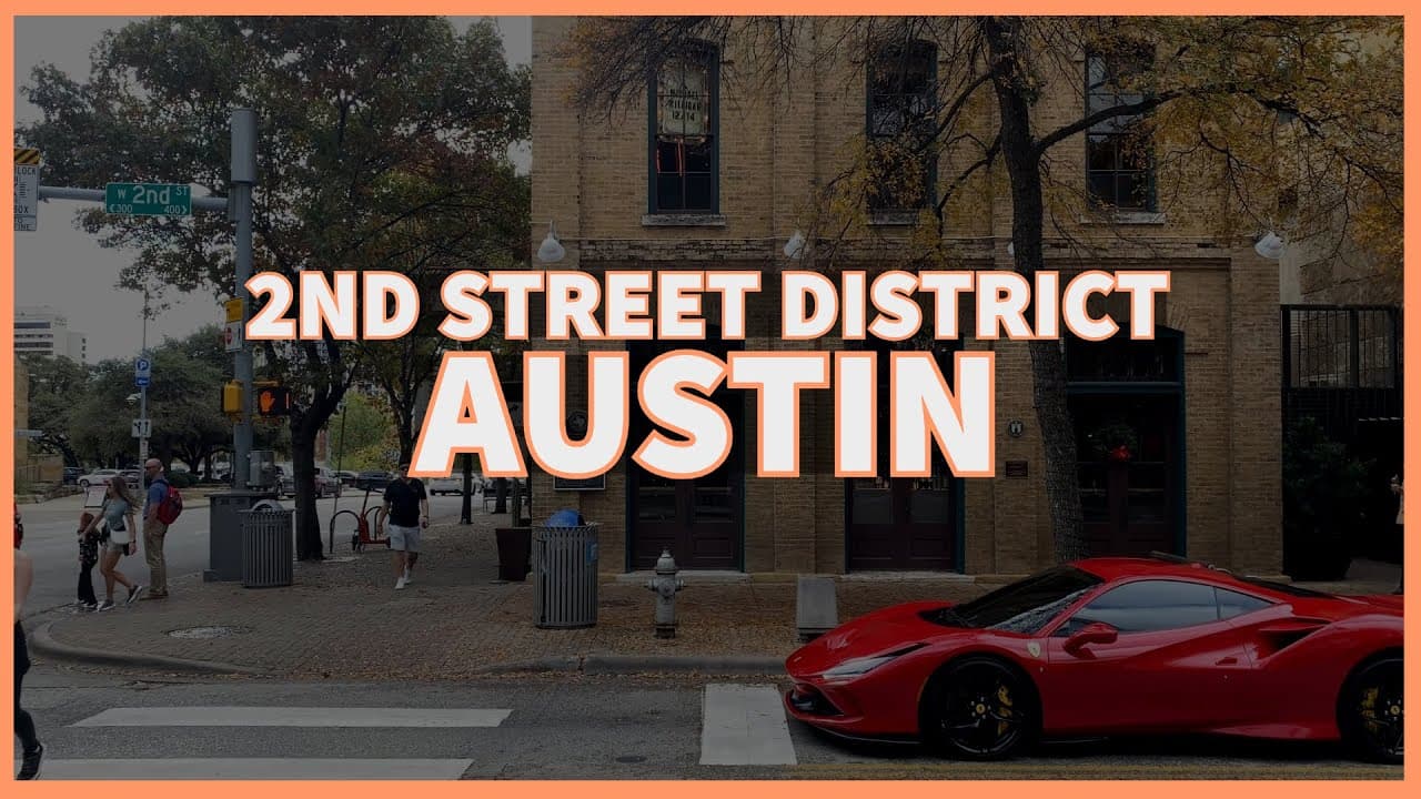 2nd Street, Austin walking tour: Downtown Shops, Live Music (ACL Live) & Dining