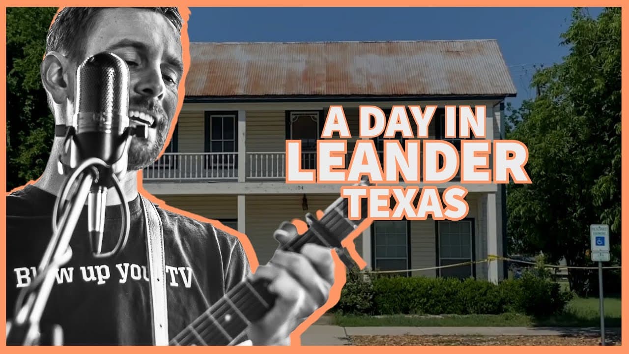 Leander Tx: Driving Tour of Austin's Top Suburb (Northline, and Old Town)